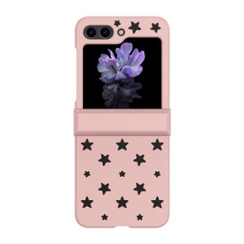 STARRY Plastový kryt pre Samsung Galaxy Z Flip5 5G ružový