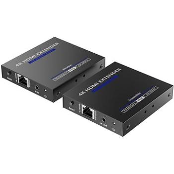 PremiumCord HDMI 2.0 extender Ultra HD 4k×2k@60Hz na 70 m cez Cat6/Cat6A/Cat7 (khext70-7)