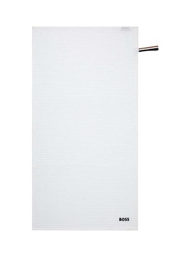 Stredný bavlnený uterák Hugo Boss Waffle Handtowel 50 x 100 cm