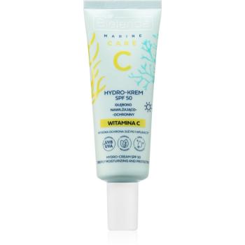 Bielenda C Marine Care Hydro-cream deeply moisturizing and protective SPF 50 hydratačný a ochranný krém s vitamínom C SPF 50 40 ml