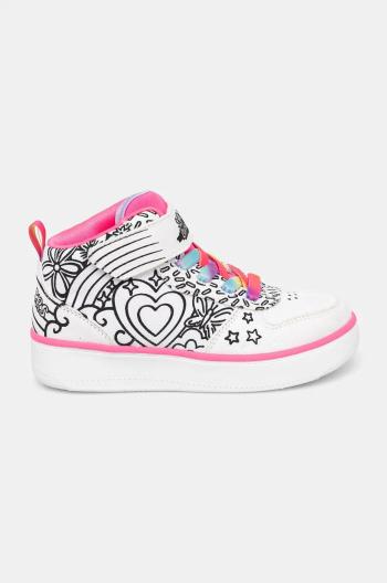 Detské tenisky Skechers SPORT COURT 92 biela farba, 302213L