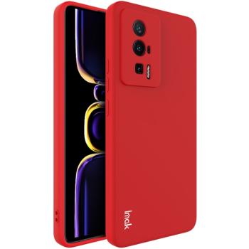 IMAK RUBBER Silikónový obal Xiaomi Poco F5 Pro červený