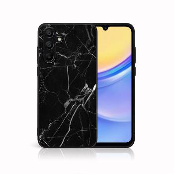 MY ART Ochranný kryt pre Samsung Galaxy A15 BLACK MARBLE (142)