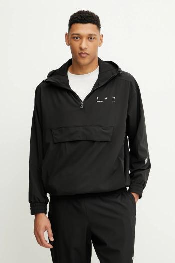 Bunda EA7 Emporio Armani čierna farba, prechodná, AF13417.7M000114
