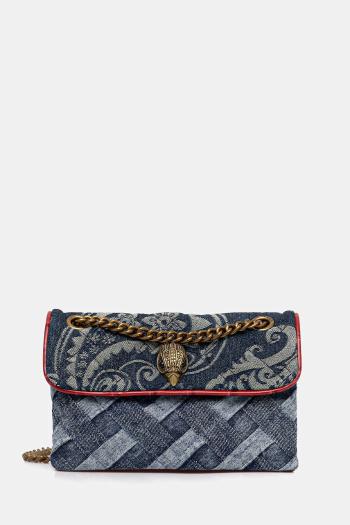 Džínsová taška Kurt Geiger London KENSINGTON modrá farba, 8885588069