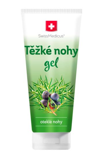 SwissMedicus Těžké nohy gel 200 ml