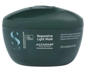 Alfaparf Milano Intenzívna maska pre jemné a poškodené vlasy Semi Di Lino Reconstruction (Reparative Light Mask) 500 ml 200 ml