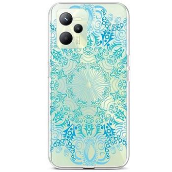 TopQ Kryt Realme C35 Blue Mandala 74582 (Sun-74582)