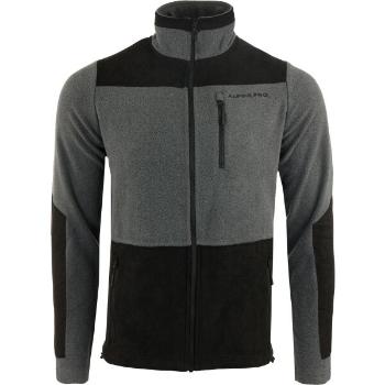 ALPINE PRO CLEW Férfi pulóver, sötétszürke, méret