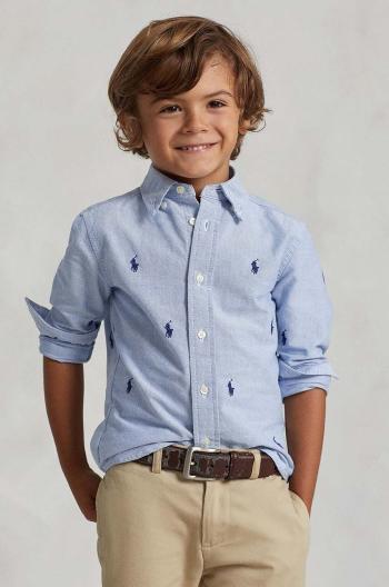 Detská bavlnená košeľa Polo Ralph Lauren 322878876001