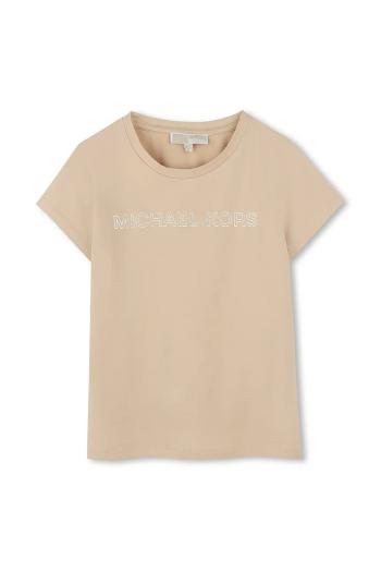 Detské tričko Michael Kors béžová farba, R30314