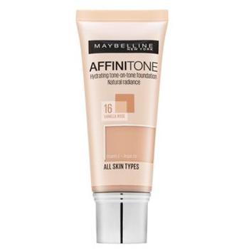 Maybelline Affinitone Hydrating tone-on-tone Foundation tekutý make-up s hydratačným účinkom 16 Vanilla Rose 30 ml