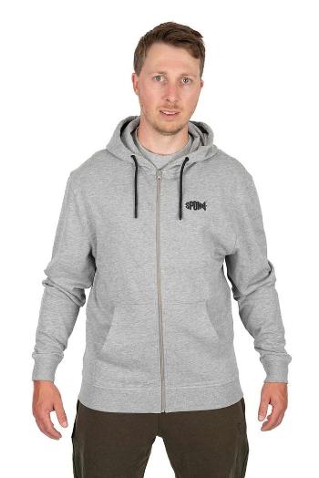 Spomb Rybářská Mikina Grey Zipped Hoody