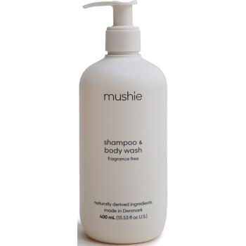 Mushie Organic Baby sprchový gél a šampón 2 v 1 pre deti 400 ml