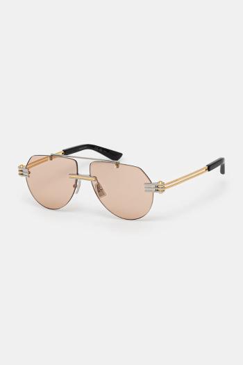 Okuliare Bottega Veneta strieborná farba, BV1342S