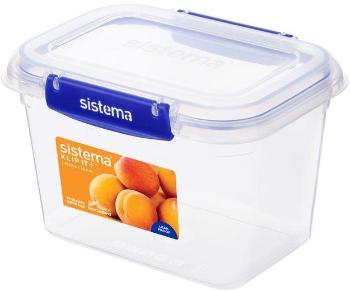 Tárolóedény Sistema 1.49L Rectangle Klip It Plus (4)