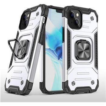 Lenuo Union Armor obal pre iPhone 14 Plus, strieborný (348335)