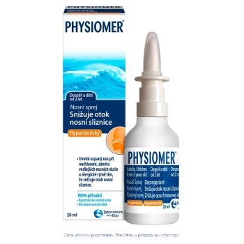 PHYSIOMER Hypertonický Alergia a nosné dutiny 20 ml