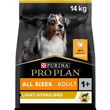 Pro Plan all sizes light / sterilised kura 14 kg (7613035122819)