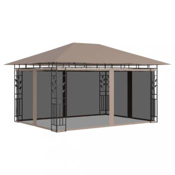 Altánok s moskytiérou 4x3 m Dekorhome