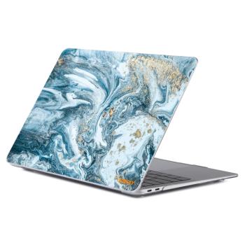 ENKAY MARBLE Puzdro pre MacBook Air 13 (M2 / M3) A2681 / A3113 DARK BLUE