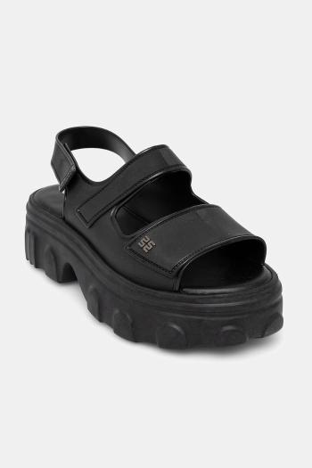 Sandále Melissa MELISSA ELLA MOVE AD dámske, čierna farba, na platforme, M 36150.BH670