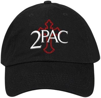 2Pac Šiltovka Cross Logo Black