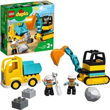 LEGO® DUPLO® 10931 - Nákladiak a pásový bager (5702016618204)