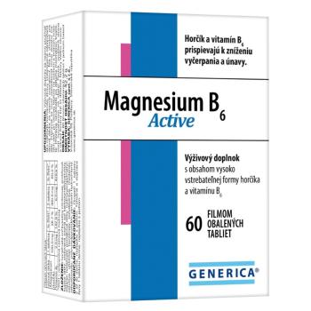 GENERICA Magnesium B6 Active 60 tabliet