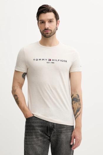 Bavlnené tričko Tommy Hilfiger pánske, s nášivkou, MW0MW11797