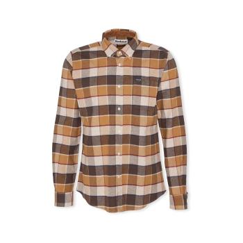 Barbour  Shirt Valley Tailored - Brown  Košele s dlhým rukávom Hnedá