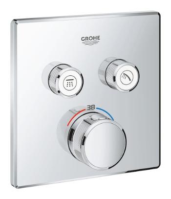 Termostat GROHE Smart Control s termostatickou baterií chróm 29124000