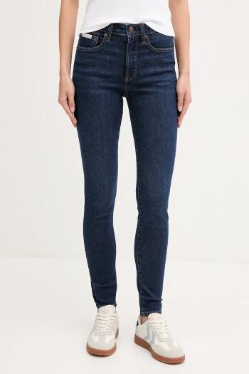 Rifle Calvin Klein Jeans tmavomodrá farba, LV047B772G