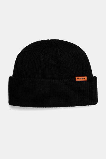 Čiapka Butter Goods Tall Wharfie Beanie čierna farba, BG243811