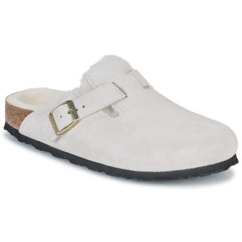 Birkenstock  Boston Shearling LEVE Antique White LAF  Nazuvky Béžová