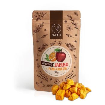 NATU Chrumkavé jablko s pomarančom 35 g