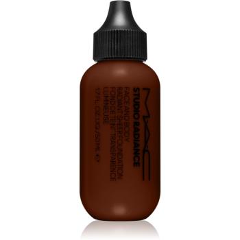 MAC Cosmetics Studio Radiance Face and Body Radiant Sheer Foundation ľahký make-up na tvár a telo odtieň N9 50 ml