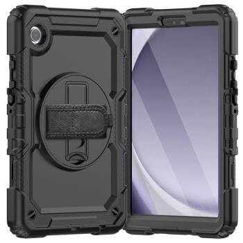 SOLID 360 Odolný obal pre Samsung Galaxy Tab A9 Plus čierny