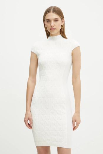 Šaty Marciano Guess HERMIONE béžová farba, mini, priliehavé, 4BGK0A 5661Z