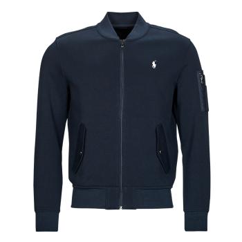 Polo Ralph Lauren  SWEAT BOMBER EN DOUBLE KNIT TECH  Bundy Námornícka modrá