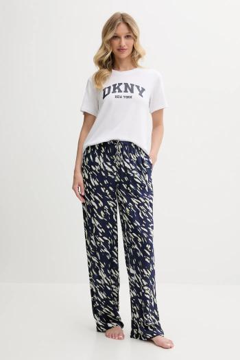 Pyžamo Dkny dámske, tmavomodrá farba, YI70052