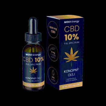 MOVIT ENERGY CBD 10% Full Spectrum Konopný olej 10 ml