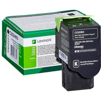 Lexmark C232HK0 čierny (black) originálny toner