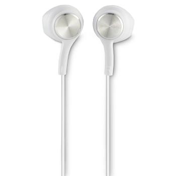 HAMA 184194 USB-C SLUCHADLA S MIKROFONOM OCEAN II, KOSTKY, BIELE