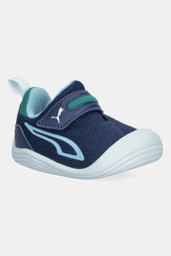 Detské tenisky Puma Puma Kitten Mesh V Inf tmavomodrá farba, 402864