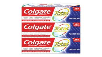 COLGATE Zubná pasta Total Whitening 3 x 75 ml