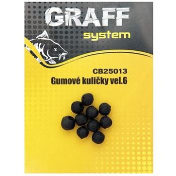 Graff Gumové guľôčky Veľkosť 6 10 ks (8594185850496)