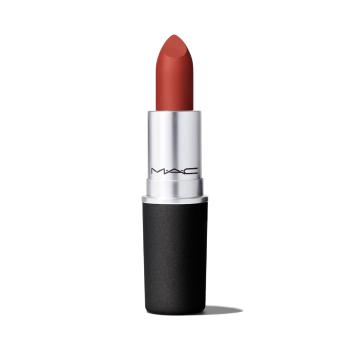 MAC Cosmetics Matná vyživujúci rúž Powder Kiss ( Lips tick ) 3 g Dubonnet Buzz