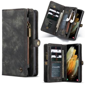 WALLET Ochranný kryt s peňaženkou 2v1 pre Samsung Galaxy S21 Plus 5G čierny