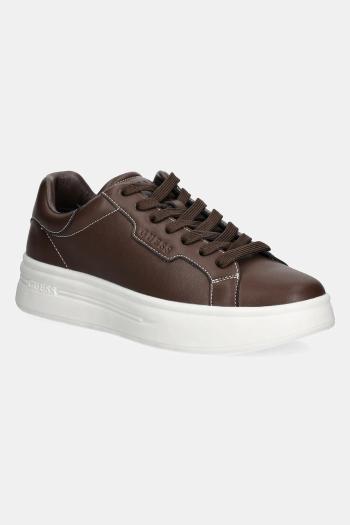 Tenisky Guess WINNO hnedá farba, FMPWIN FAB12